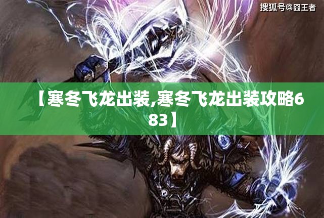 【寒冬飞龙出装,寒冬飞龙出装攻略683】