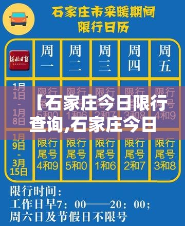 【石家庄今日限行查询,石家庄今日限行尾号几】