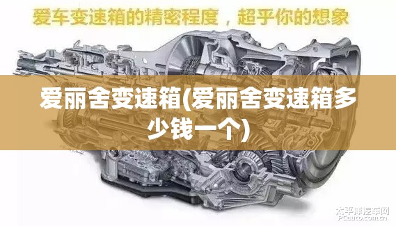 爱丽舍变速箱(爱丽舍变速箱多少钱一个)