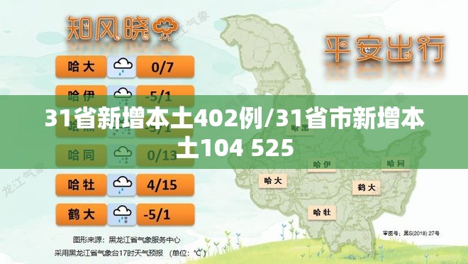 31省新增本土402例/31省市新增本土104 525 31省新增本土402例/31省市新增本土104 525
