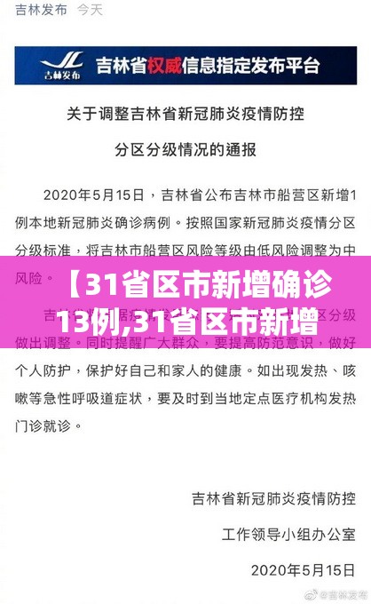 【31省区市新增确诊13例,31省区市新增确诊25例 本土15例】