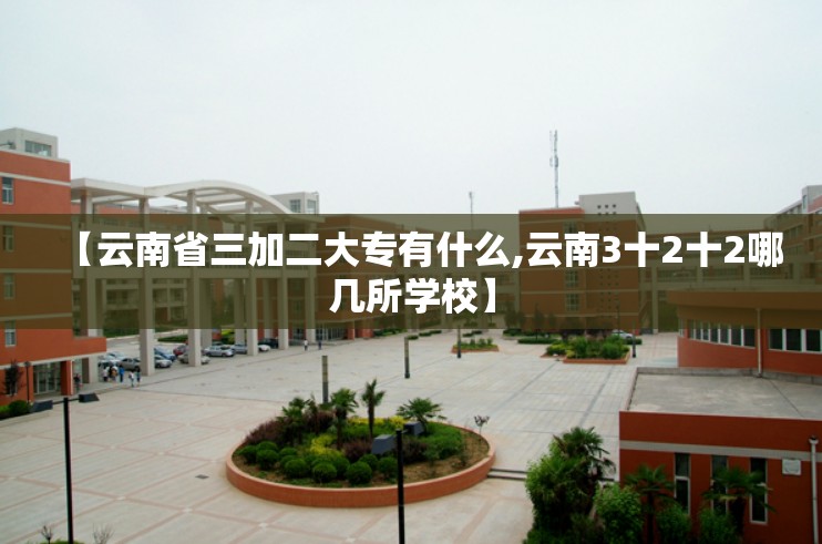 【云南省三加二大专有什么,云南3十2十2哪几所学校】