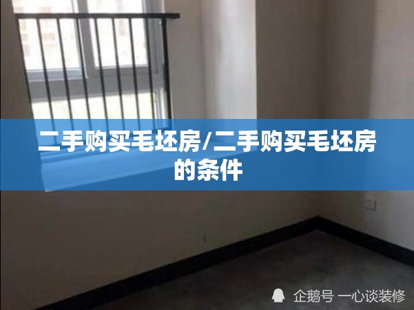二手购买毛坯房/二手购买毛坯房的条件
