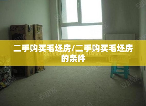 二手购买毛坯房/二手购买毛坯房的条件