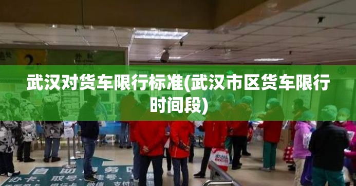 武汉对货车限行标准(武汉市区货车限行时间段)