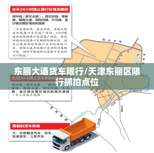 东丽大道货车限行/天津东丽区限行抓拍点位 东丽大道货车限行/天津东丽区限行抓拍点位