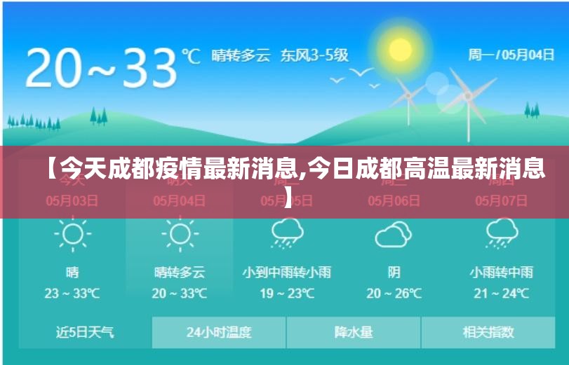 【今天成都疫情最新消息,今日成都高温最新消息】