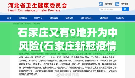 石家庄又有9地升为中风险(石家庄新冠疫情属于什么风险)