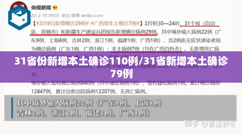 31省份新增本土确诊110例/31省新增本土确诊79例