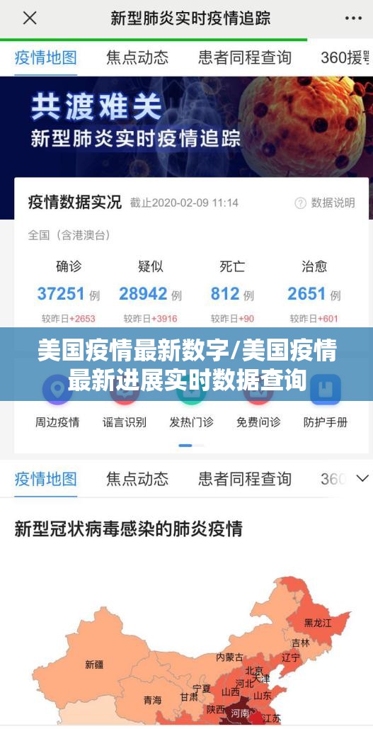 美国疫情最新数字/美国疫情最新进展实时数据查询