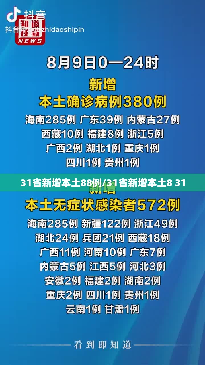 31省新增本土88例/31省新增本土8 31