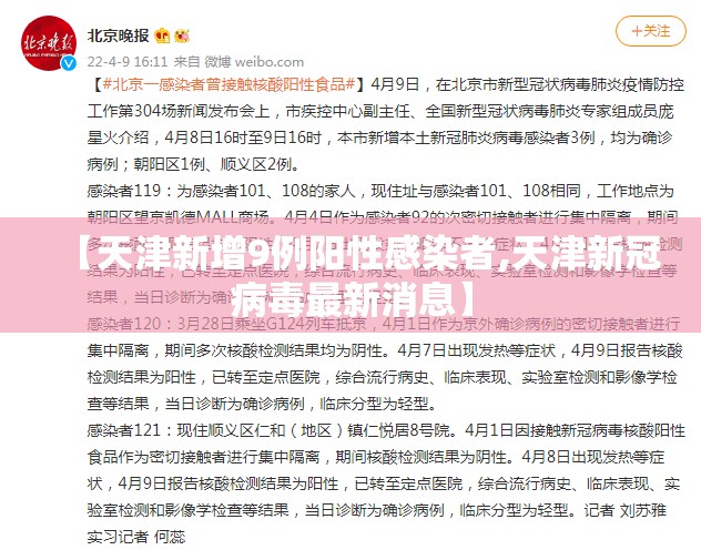 【天津新增9例阳性感染者,天津新冠病毒最新消息】 【天津新增9例阳性感染者,天津新冠病毒最新消息】