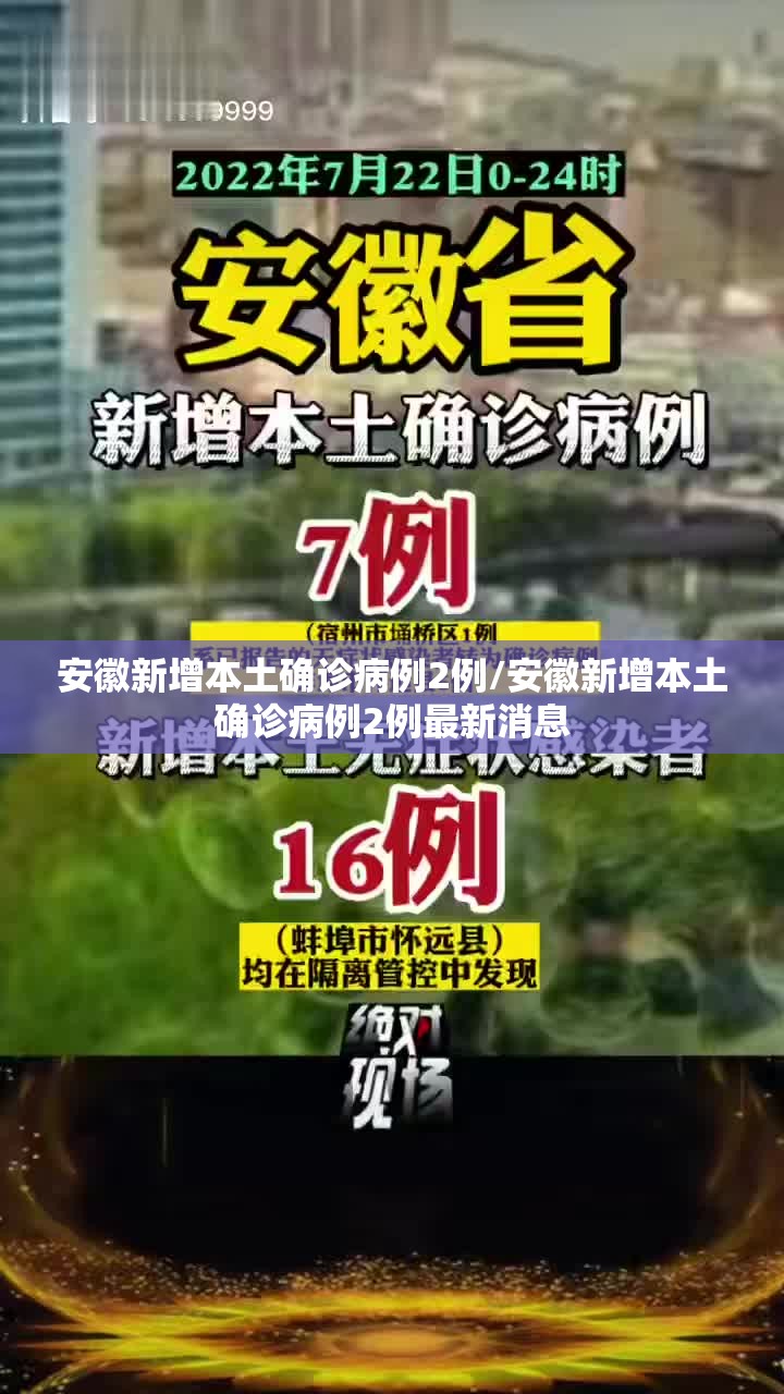 安徽新增本土确诊病例2例/安徽新增本土确诊病例2例最新消息 安徽新增本土确诊病例2例/安徽新增本土确诊病例2例最新消息