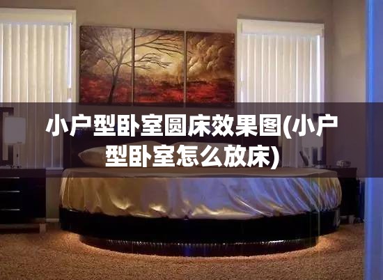 小户型卧室圆床效果图(小户型卧室怎么放床)
