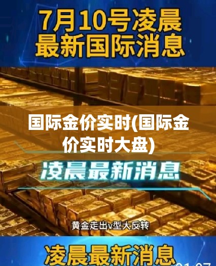 国际金价实时(国际金价实时大盘)
