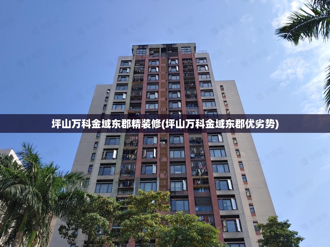 坪山万科金域东郡精装修(坪山万科金域东郡优劣势) 坪山万科金域东郡精装修(坪山万科金域东郡优劣势)