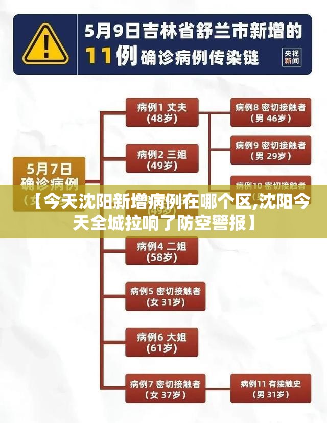 【今天沈阳新增病例在哪个区,沈阳今天全城拉响了防空警报】