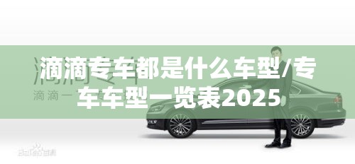 滴滴专车都是什么车型/专车车型一览表2025