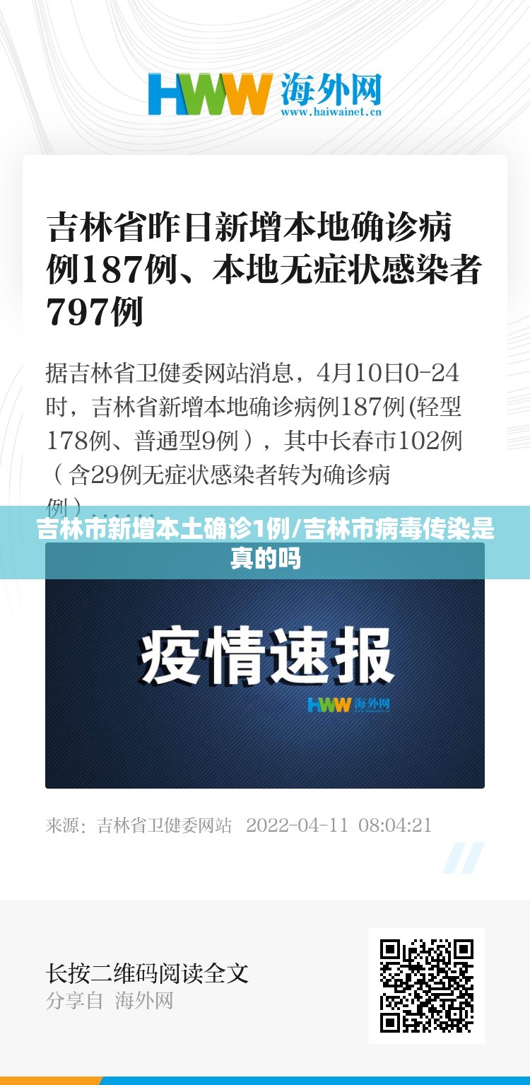 吉林市新增本土确诊1例/吉林市病毒传染是真的吗 吉林市新增本土确诊1例/吉林市病毒传染是真的吗