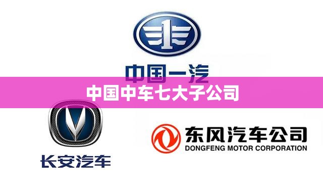 中国中车七大子公司
