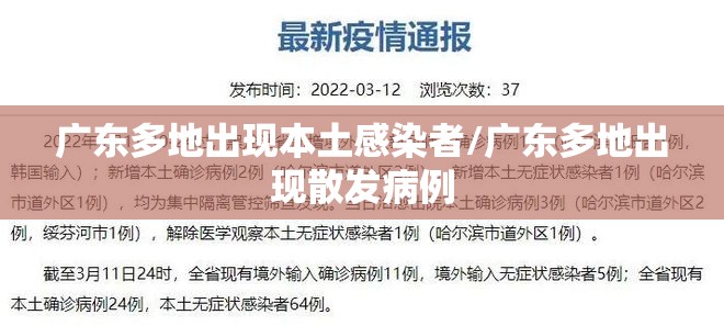 广东多地出现本土感染者/广东多地出现散发病例