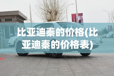 比亚迪秦的价格(比亚迪秦的价格表)