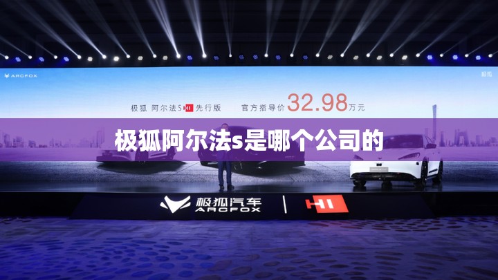 极狐阿尔法s是哪个公司的