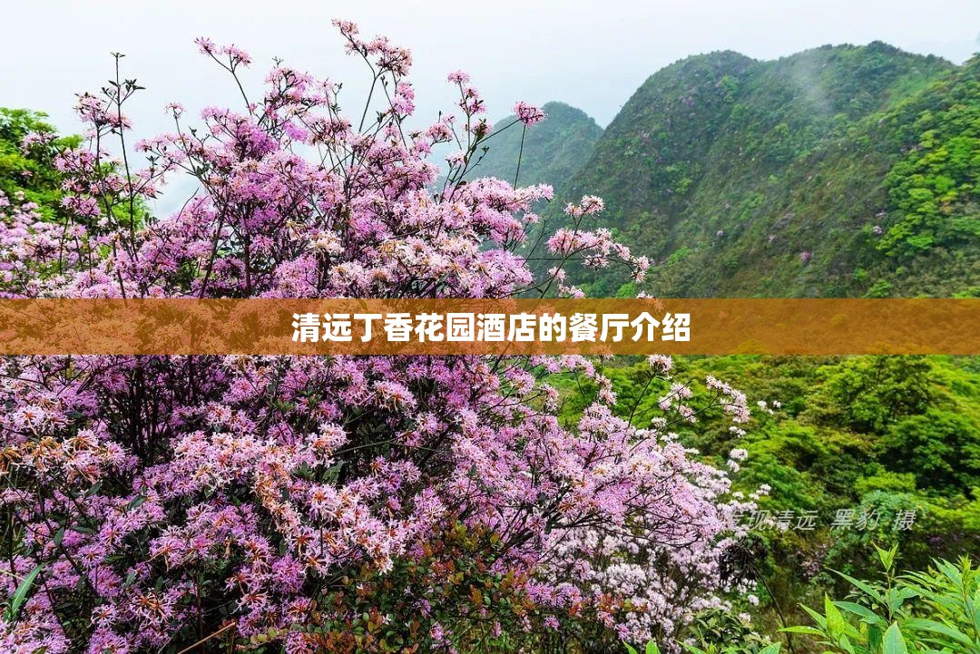 清远丁香花园酒店的餐厅介绍