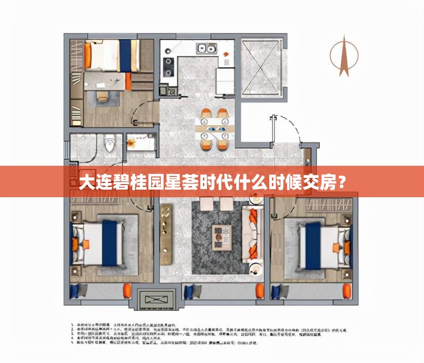 大连碧桂园星荟时代什么时候交房？
