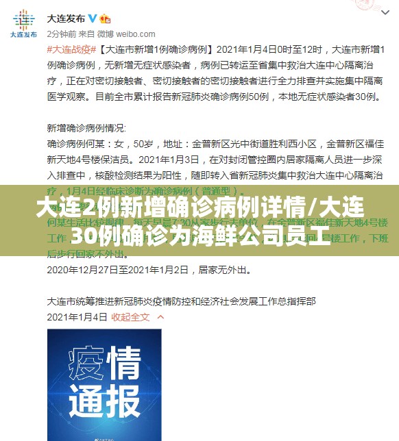 大连2例新增确诊病例详情/大连30例确诊为海鲜公司员工