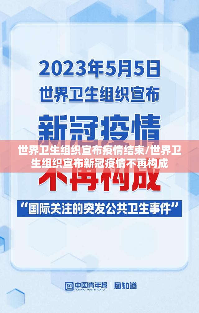 世界卫生组织宣布疫情结束/世界卫生组织宣布新冠疫情不再构成 世界卫生组织宣布疫情结束/世界卫生组织宣布新冠疫情不再构成