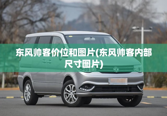 东风帅客价位和图片(东风帅客内部尺寸图片)