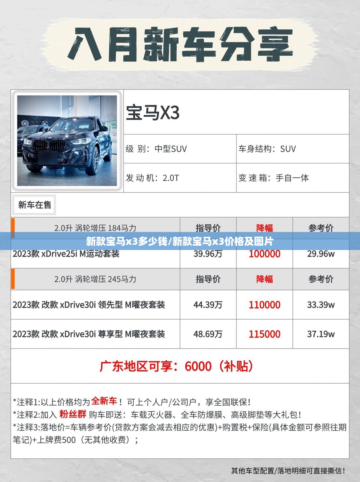 新款宝马x3多少钱/新款宝马x3价格及图片