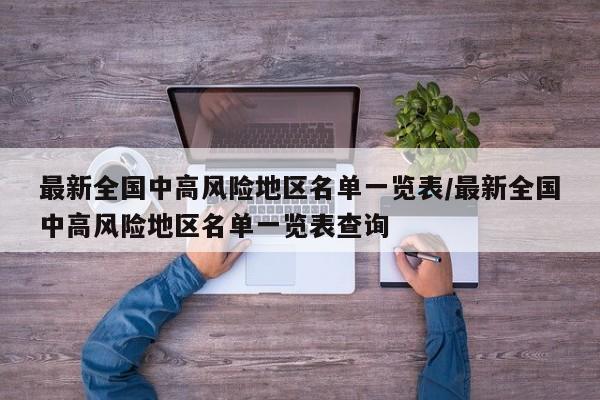 最新全国中高风险地区名单一览表/最新全国中高风险地区名单一览表查询