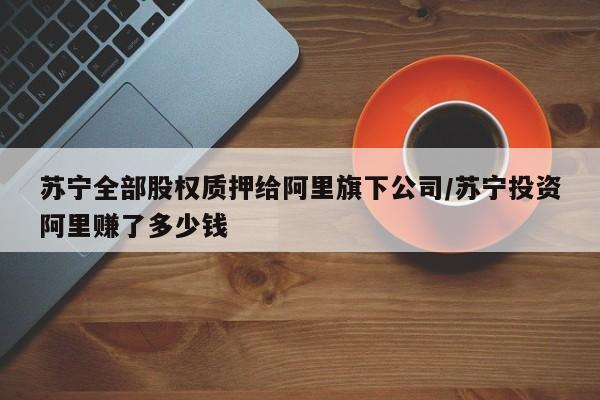 苏宁全部股权质押给阿里旗下公司/苏宁投资阿里赚了多少钱